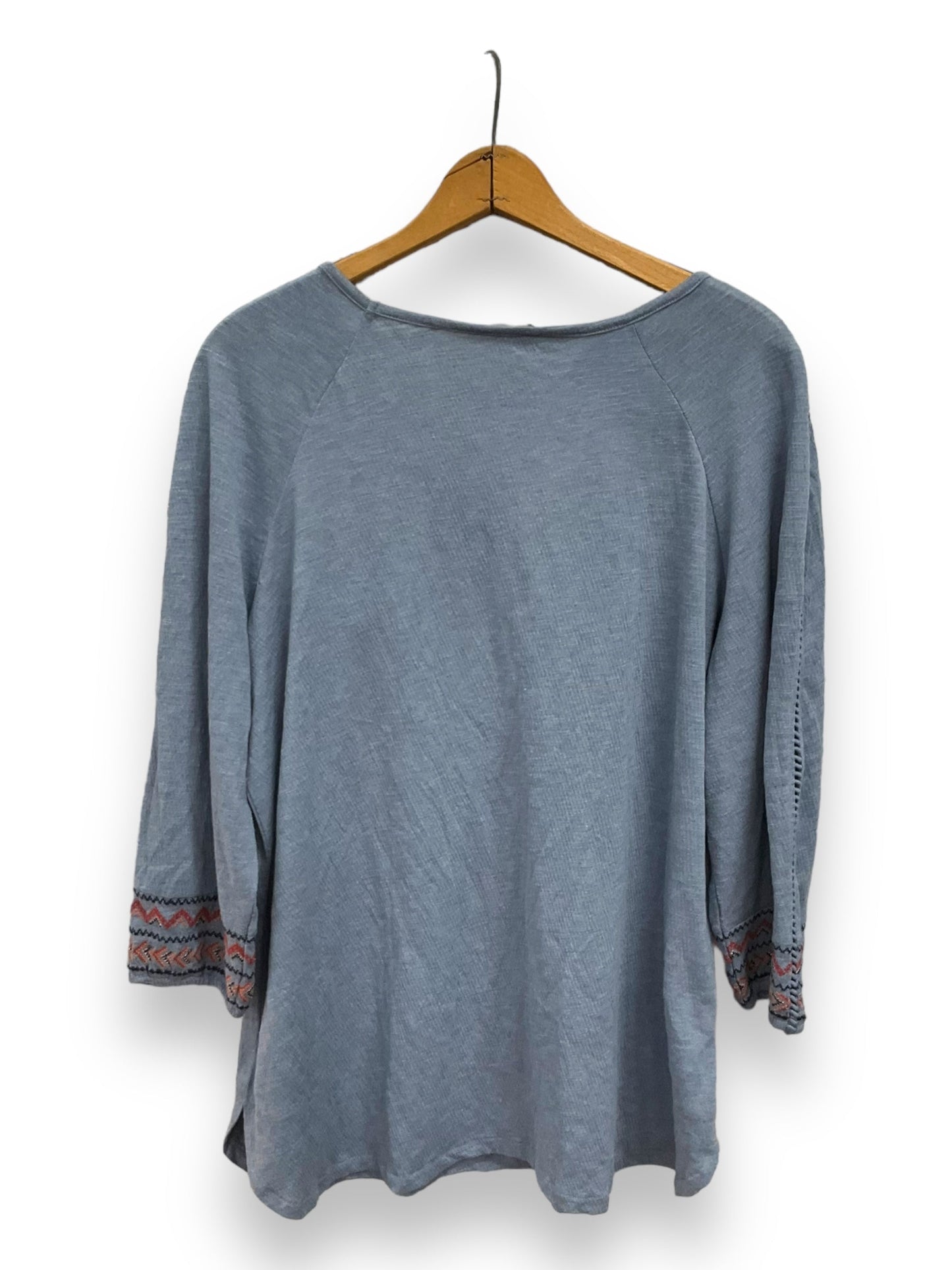 Top Long Sleeve By Natural Reflections  Size: Xl