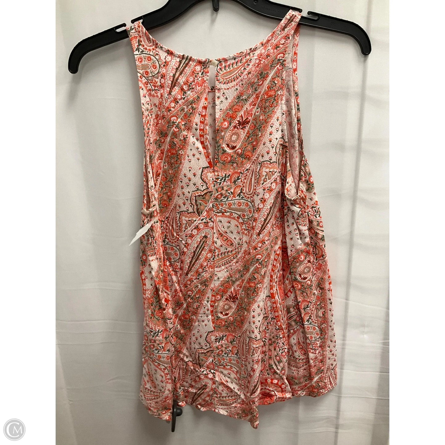 Top Sleeveless By Old Navy In Paisley Print, Size: M