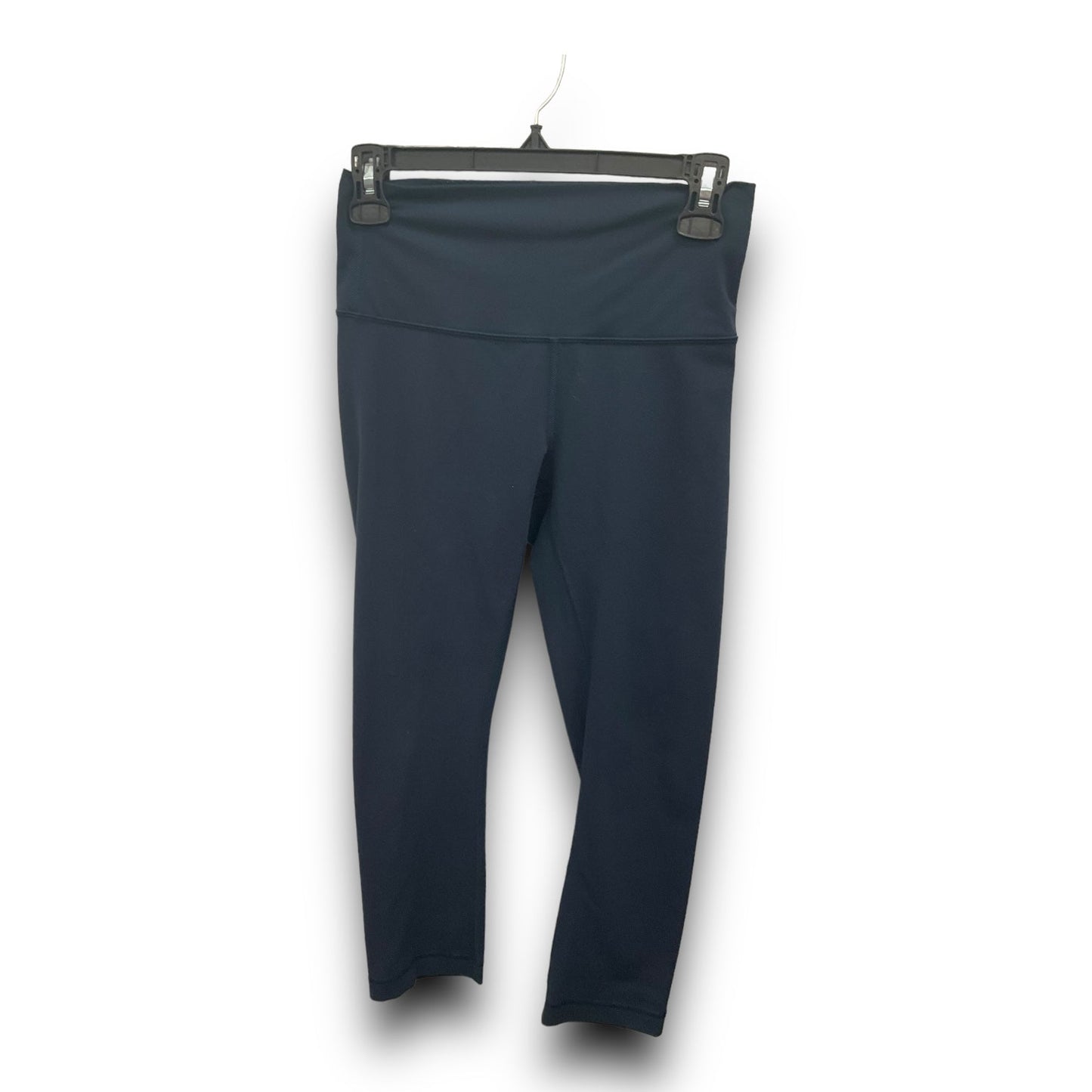 Athletic Capris By Lululemon In Navy, Size: 6