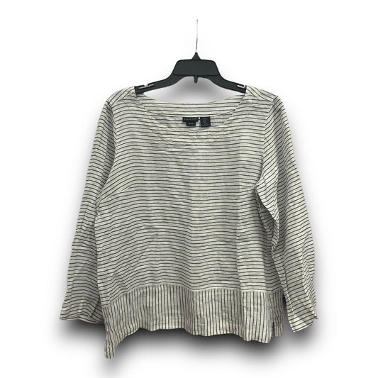 Top Long Sleeve By Tahari By Arthur Levine  Size: L