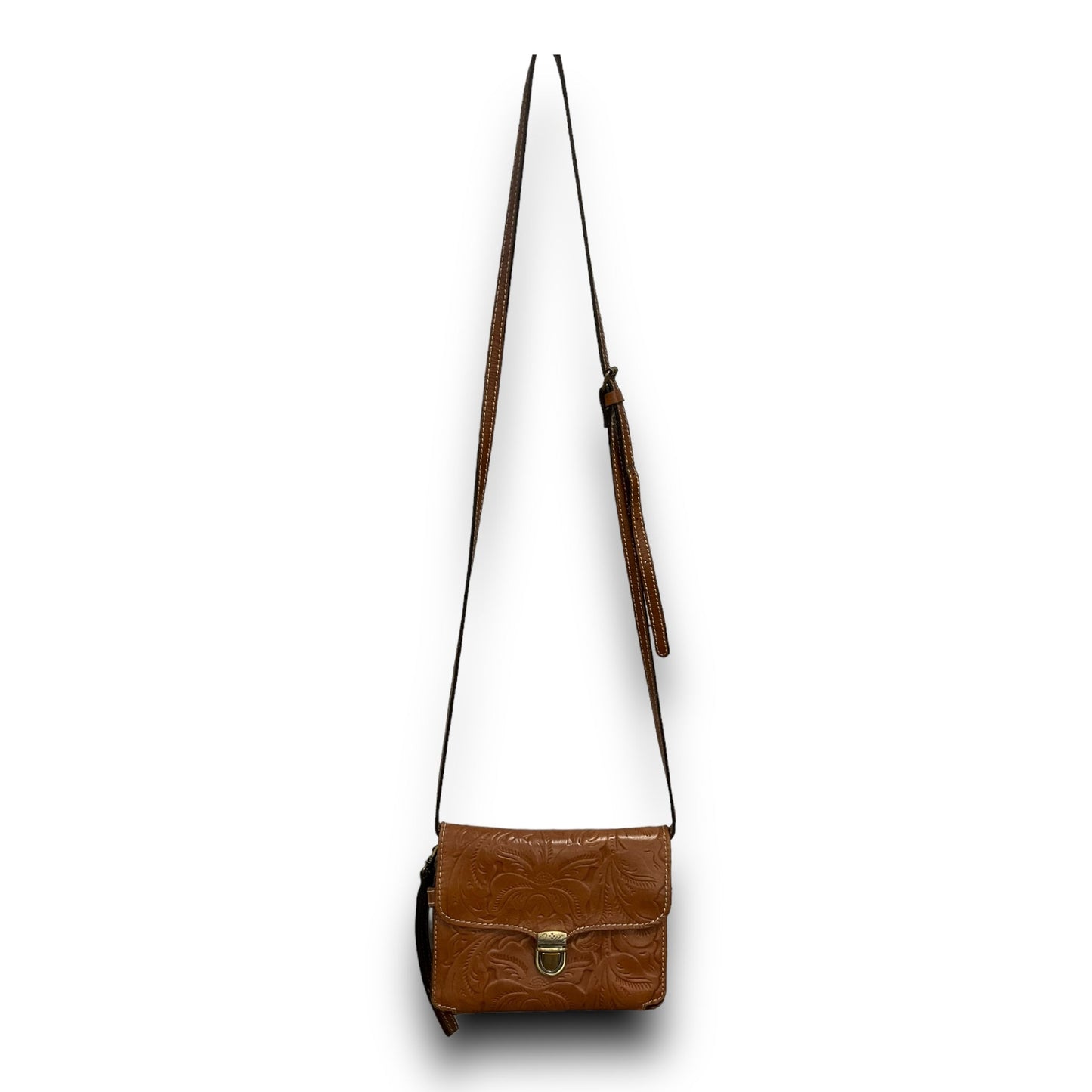Crossbody Leather By Patricia Nash  Size: Small