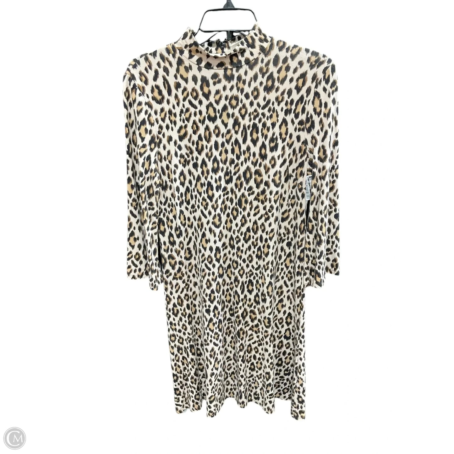 Dress Work By Chicos In Animal Print, Size: S