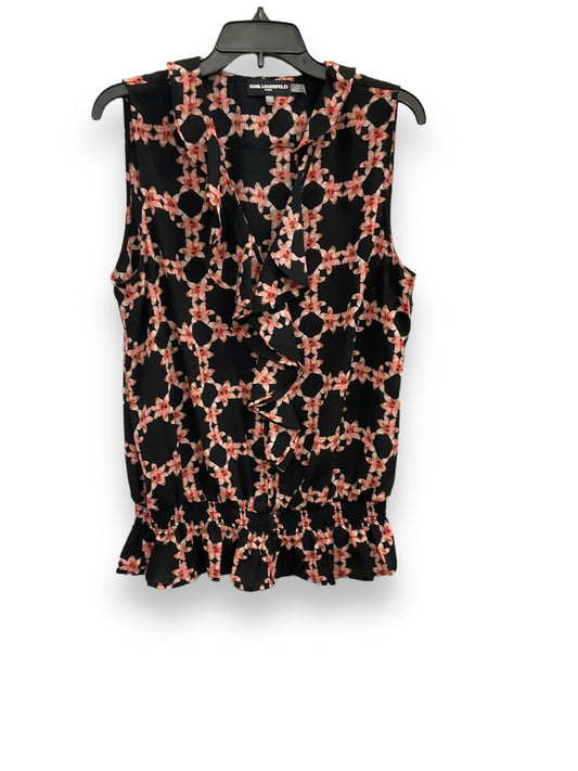 Blouse Sleeveless By Karl Lagerfeld  Size: L