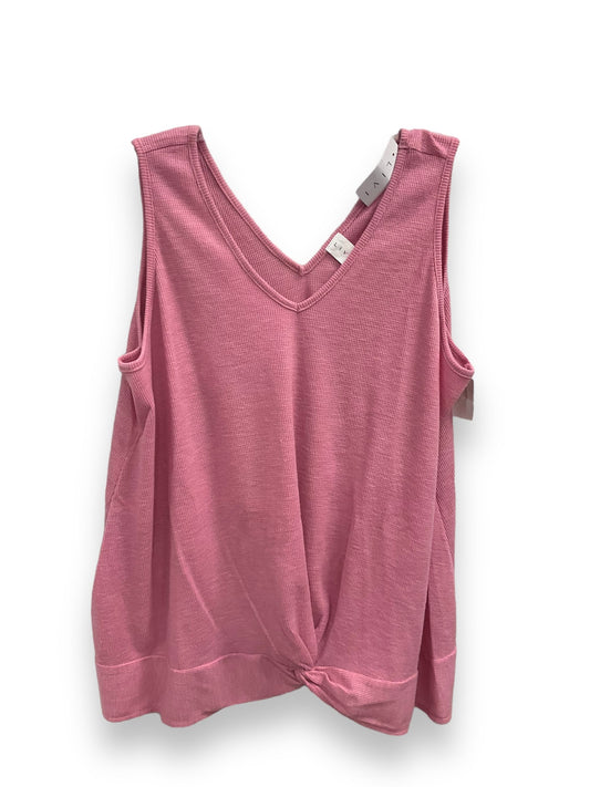 Top Sleeveless Basic By Livi Active  Size: 3x