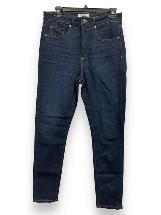Blue Denim Jeans Skinny Loft, Size 6