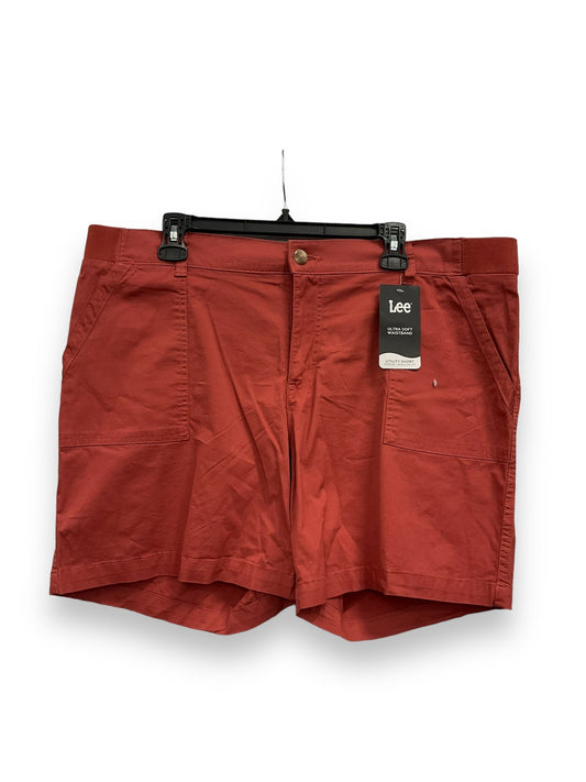 Red Shorts Lee, Size 18