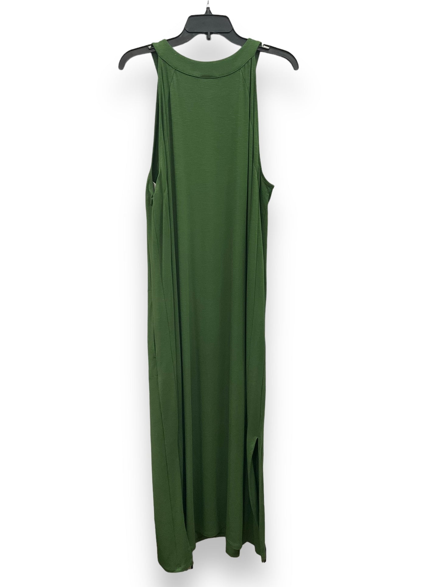 Green Dress Casual Maxi J. Jill, Size 2x
