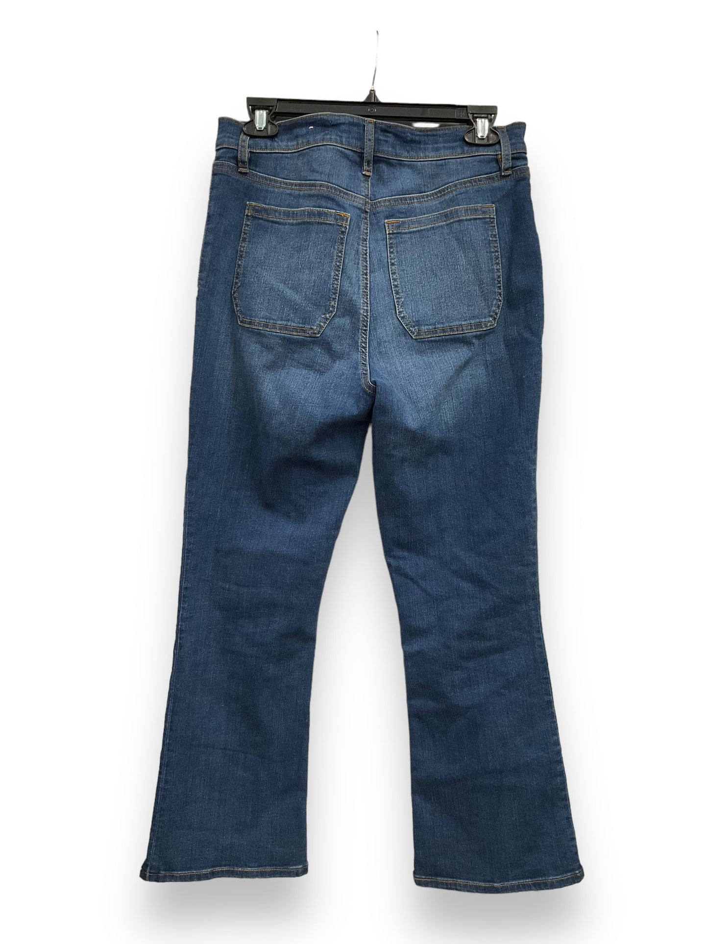 Blue Denim Jeans Straight Loft, Size 4