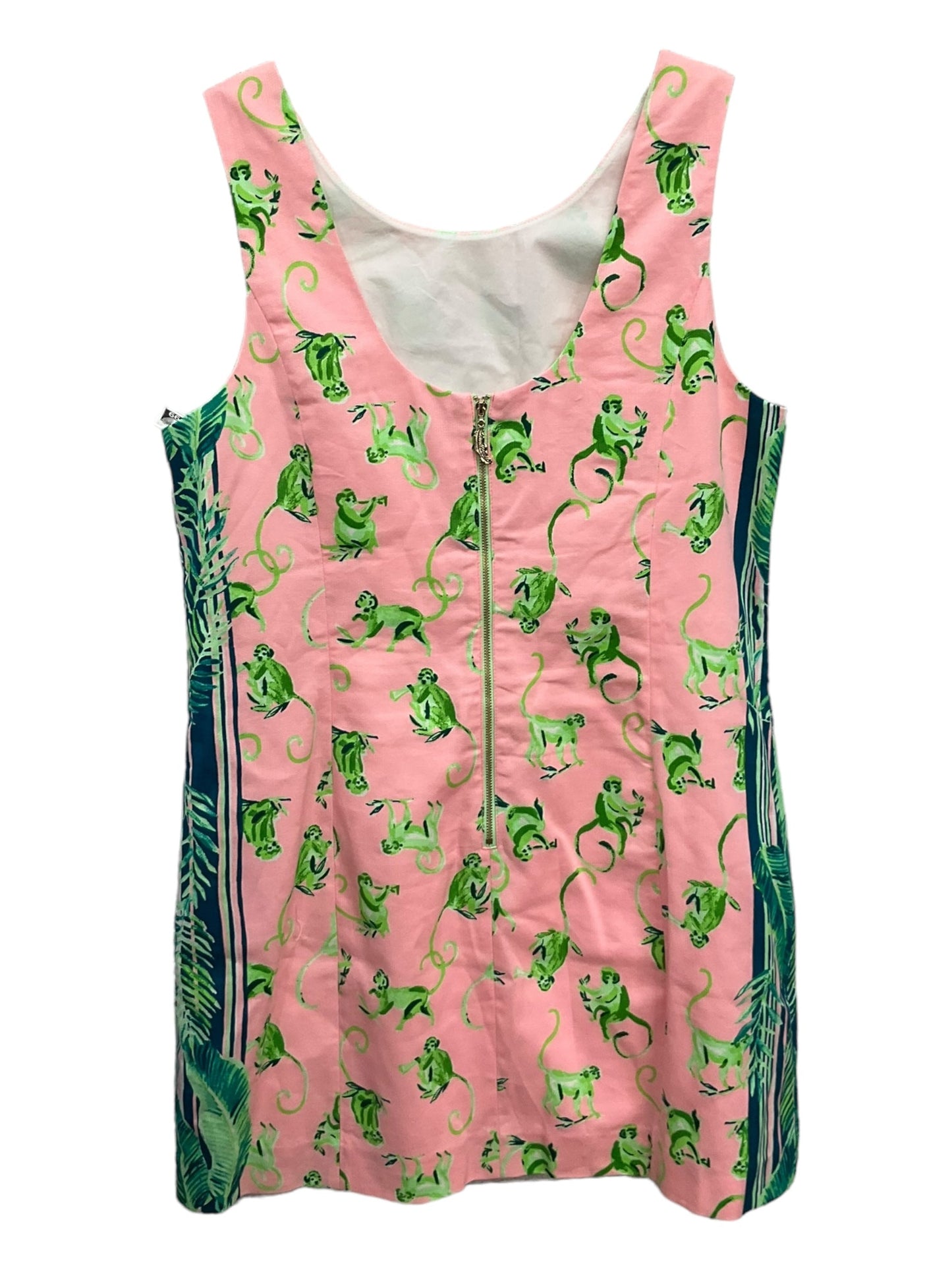 Green & Pink Dress Casual Short Lilly Pulitzer, Size 16