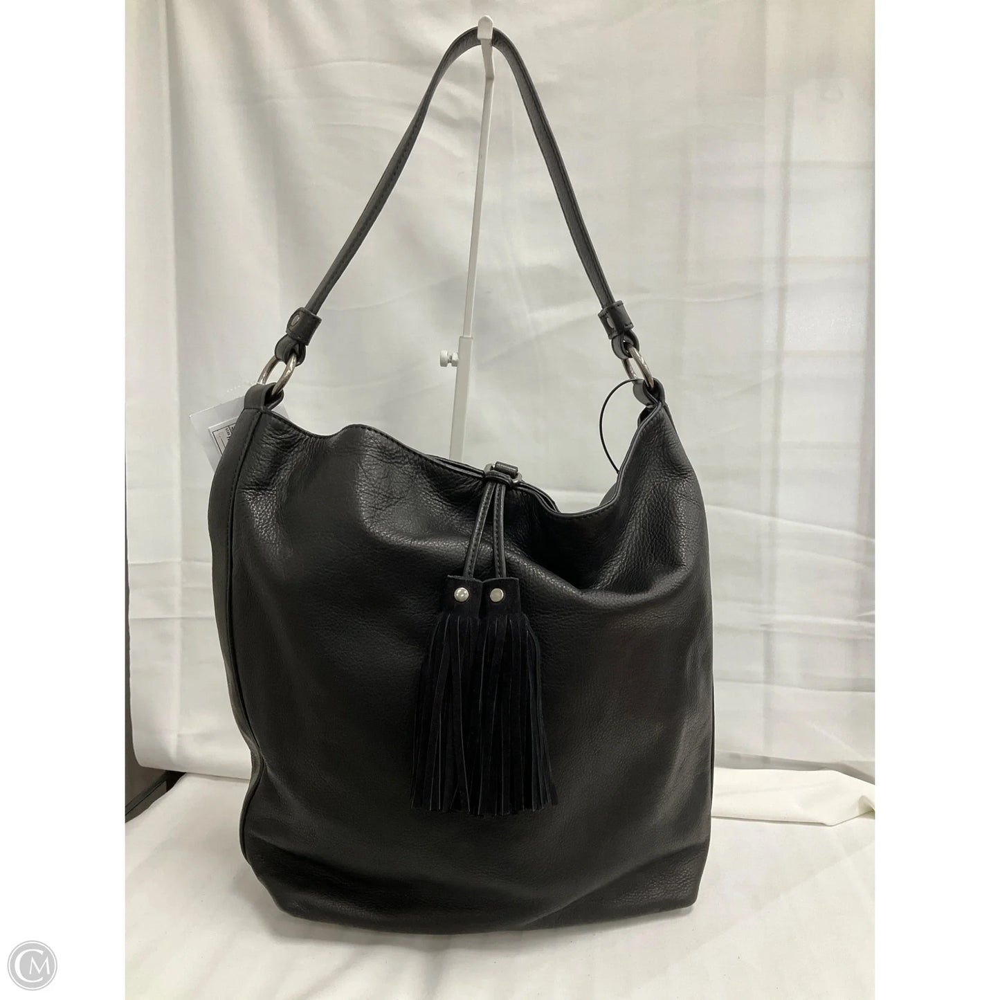 Handbag Leather By Frye, Size: Medium
