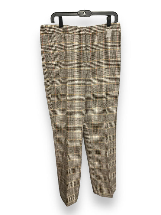 Plaid Pattern Pants Dress J. Crew, Size 14tall