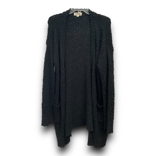 Black Sweater Cardigan Listicle, Size L