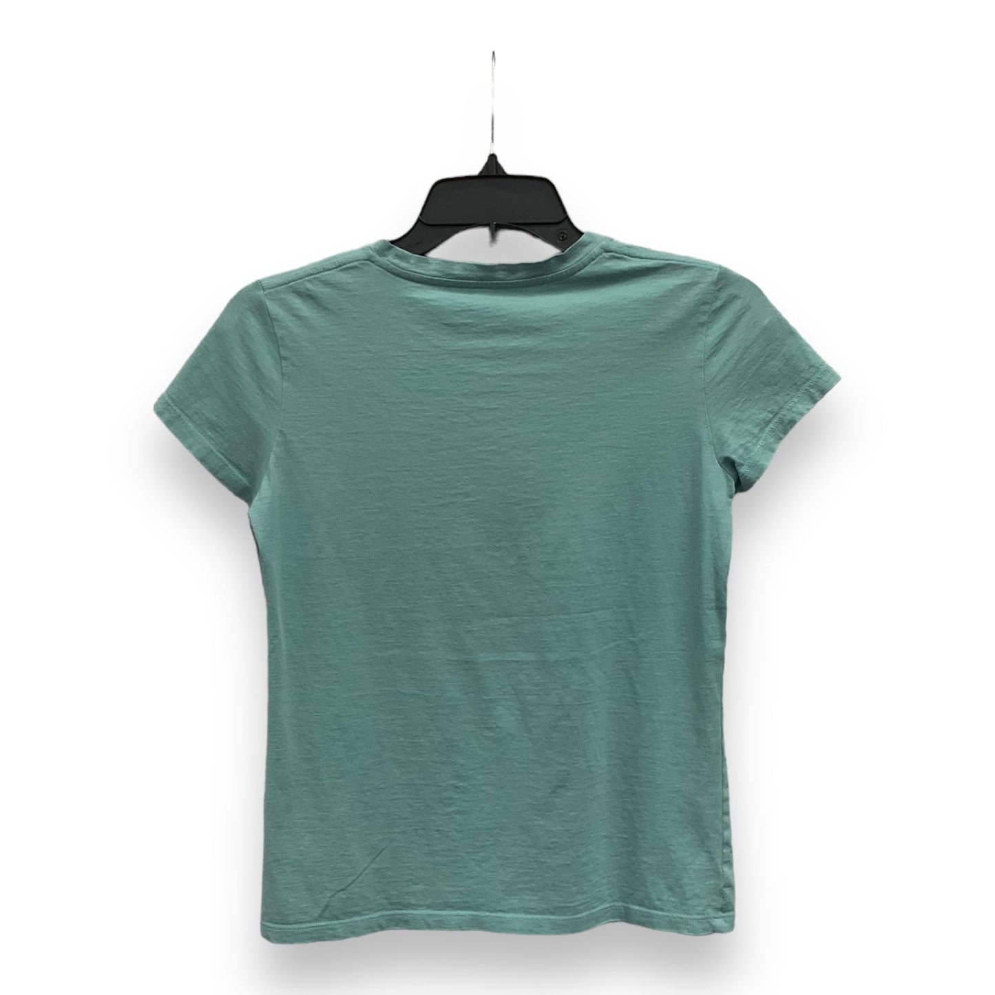 Teal Top Short Sleeve Basic Vince, Size Xs