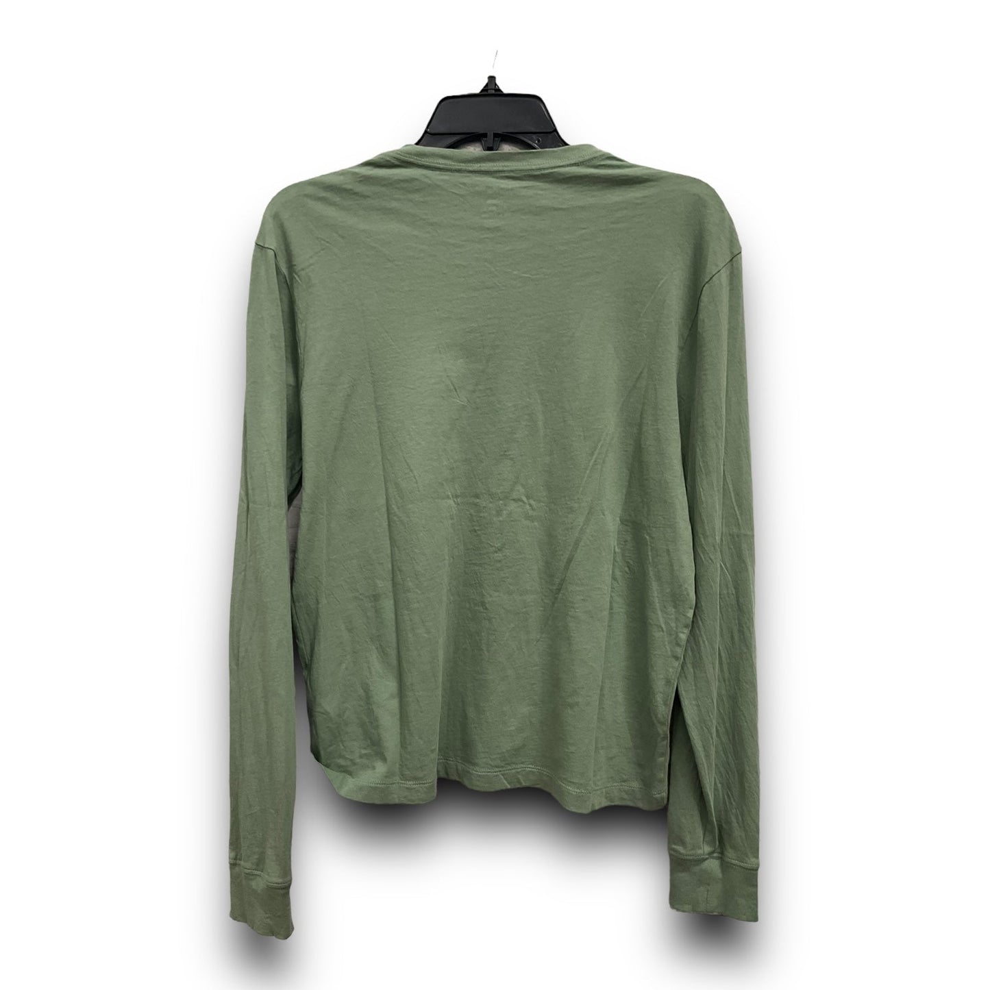 Green Top Long Sleeve Basic J. Crew, Size S