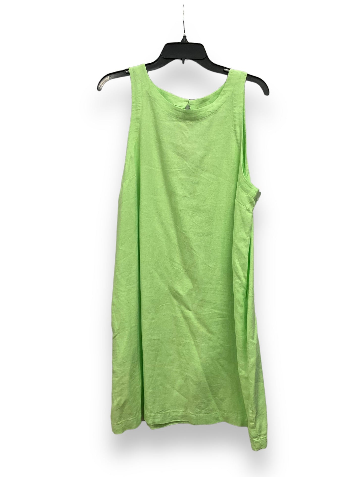 Green Dress Casual Midi A New Day, Size L