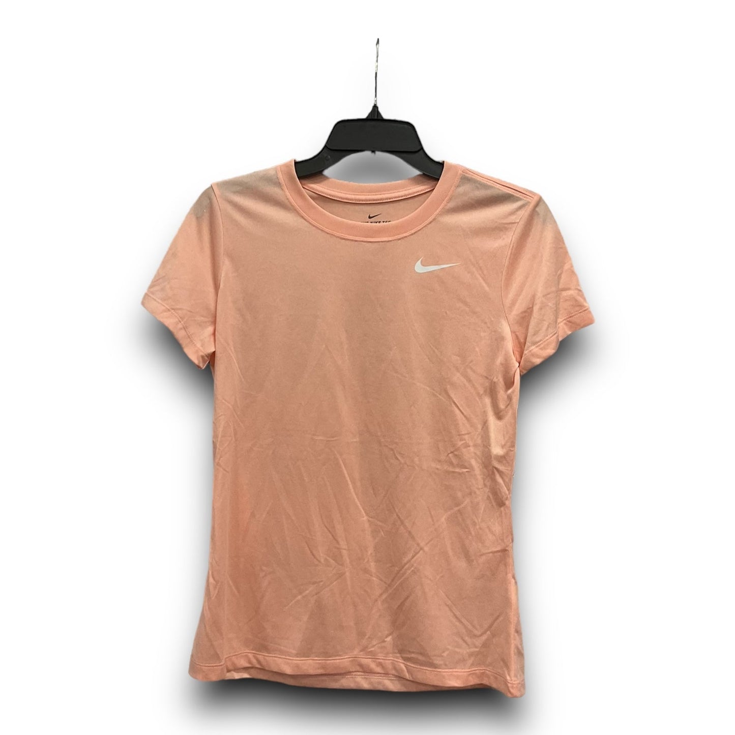 Peach Athletic Top Short Sleeve Nike Apparel, Size S