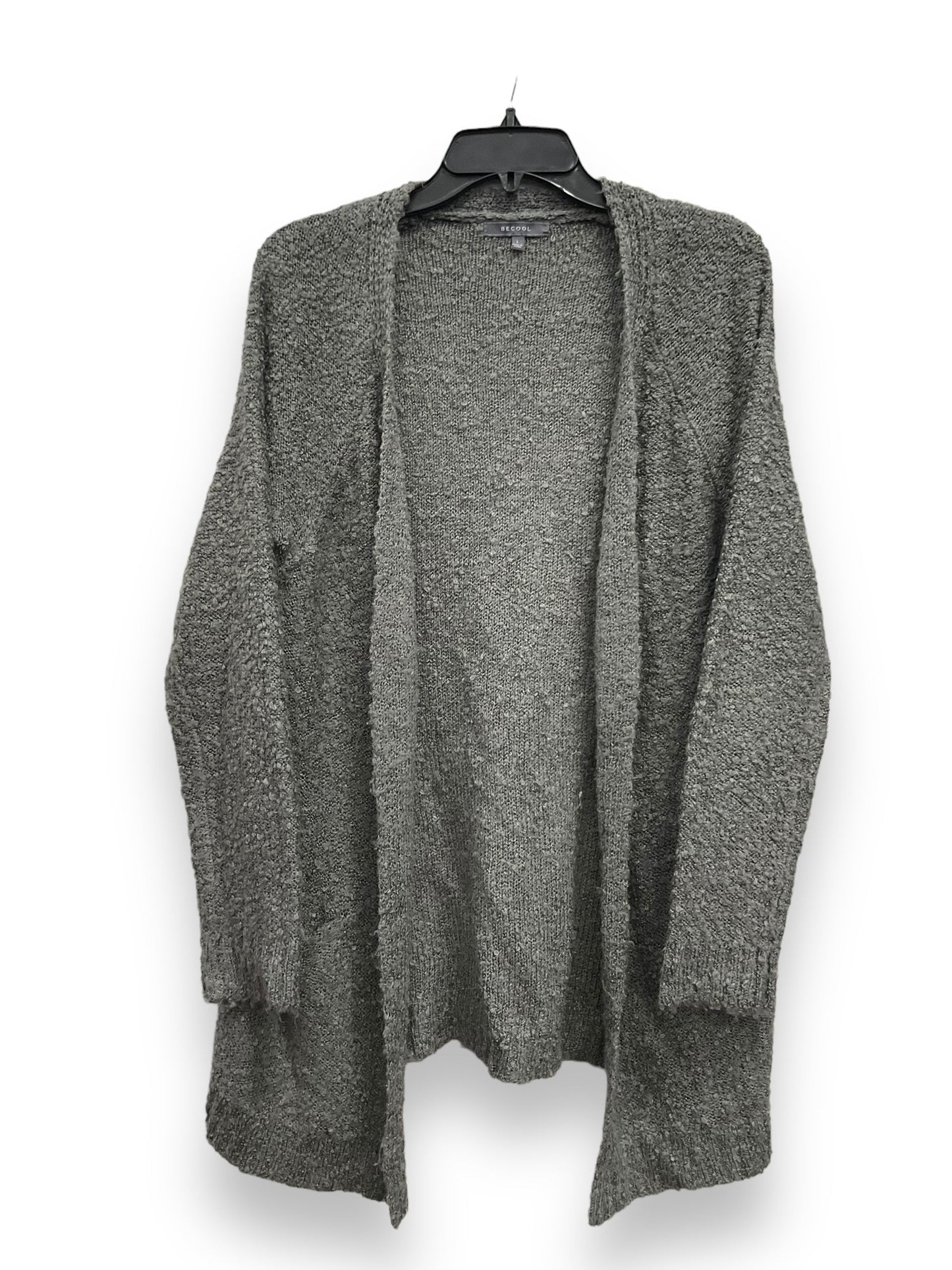 Grey Sweater Cardigan Cmc, Size L