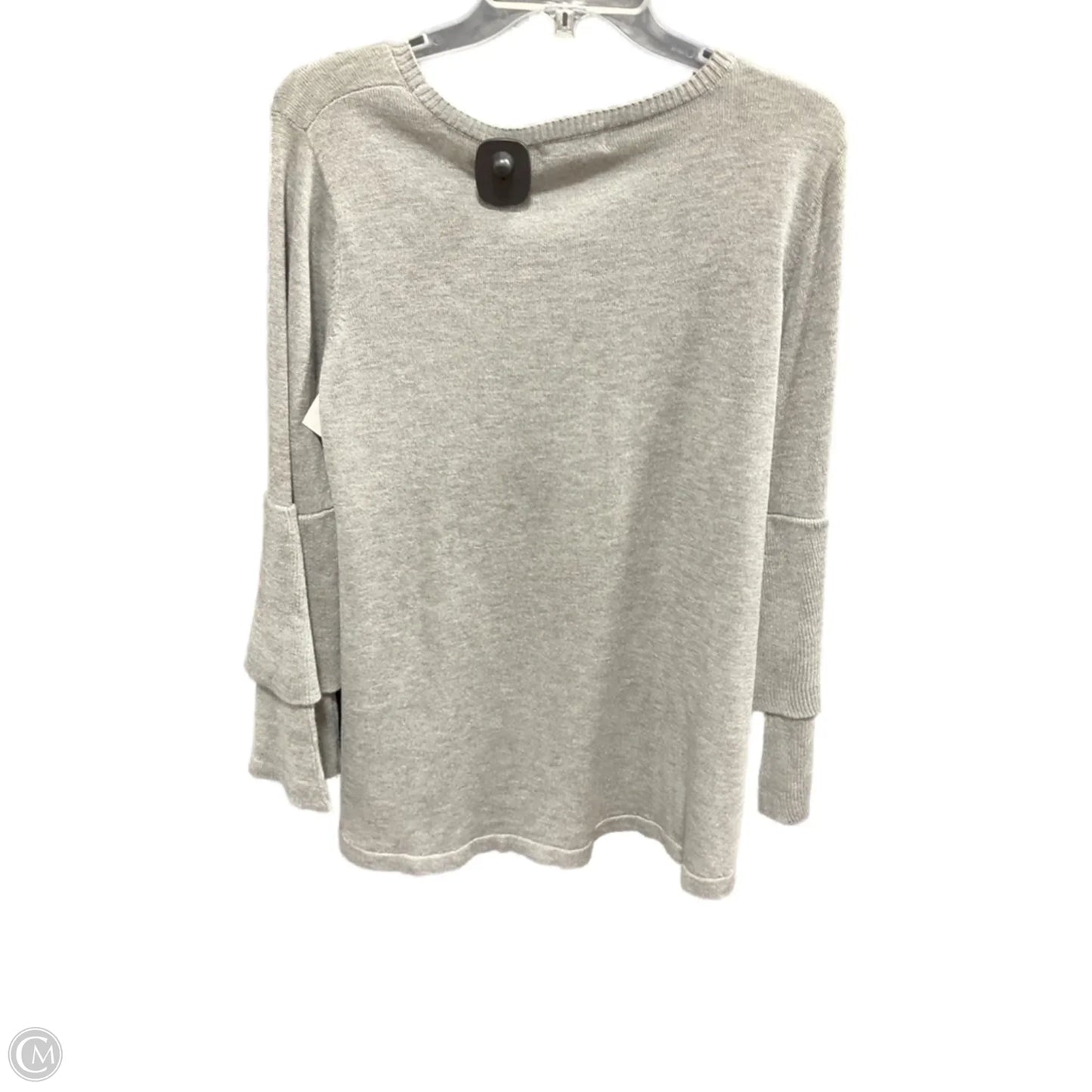 Top 3/4 Sleeve By Kensie In Grey, Size: L
