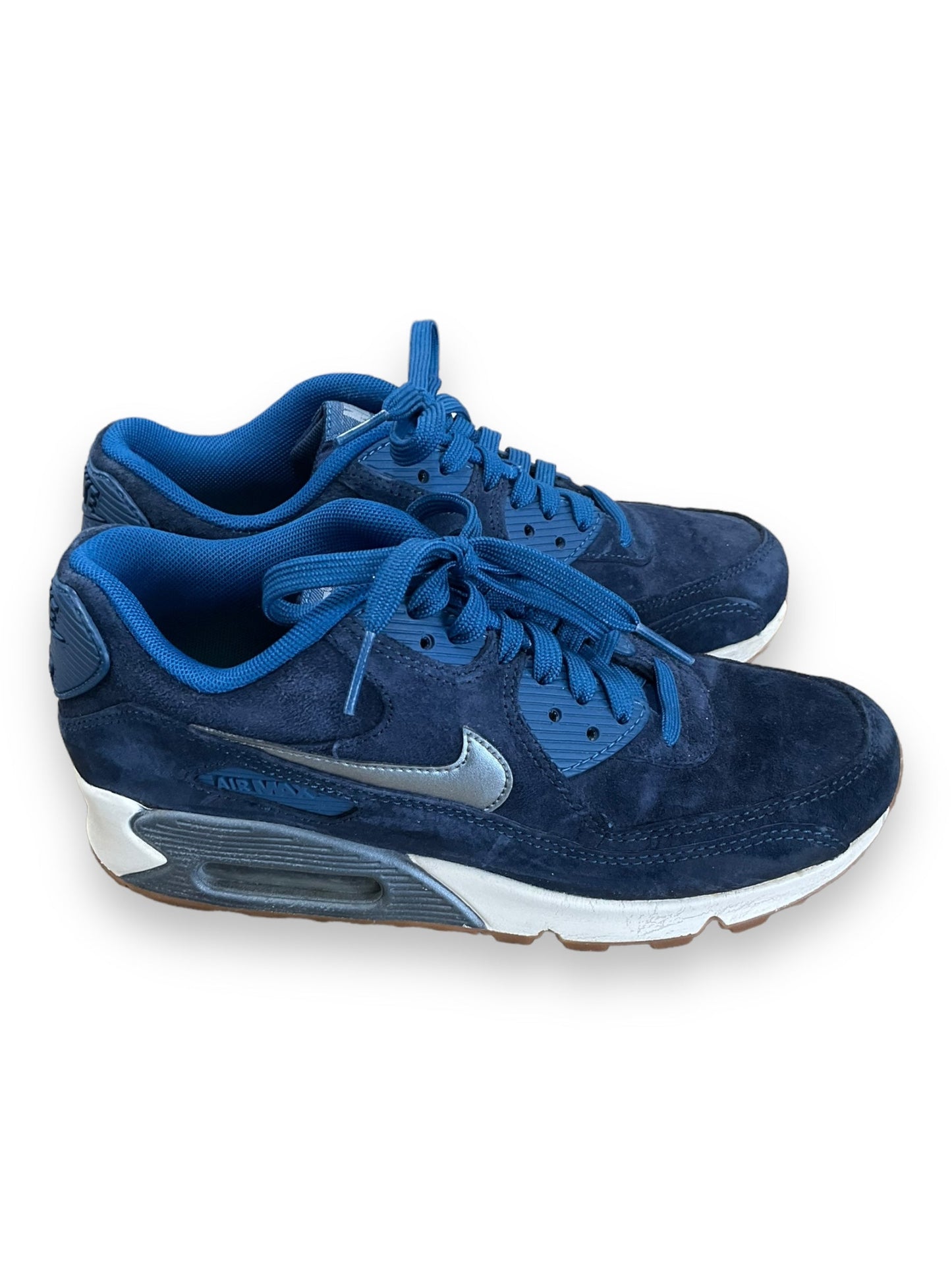 Shoes Sneakers By Nike In Blue, Size: 7