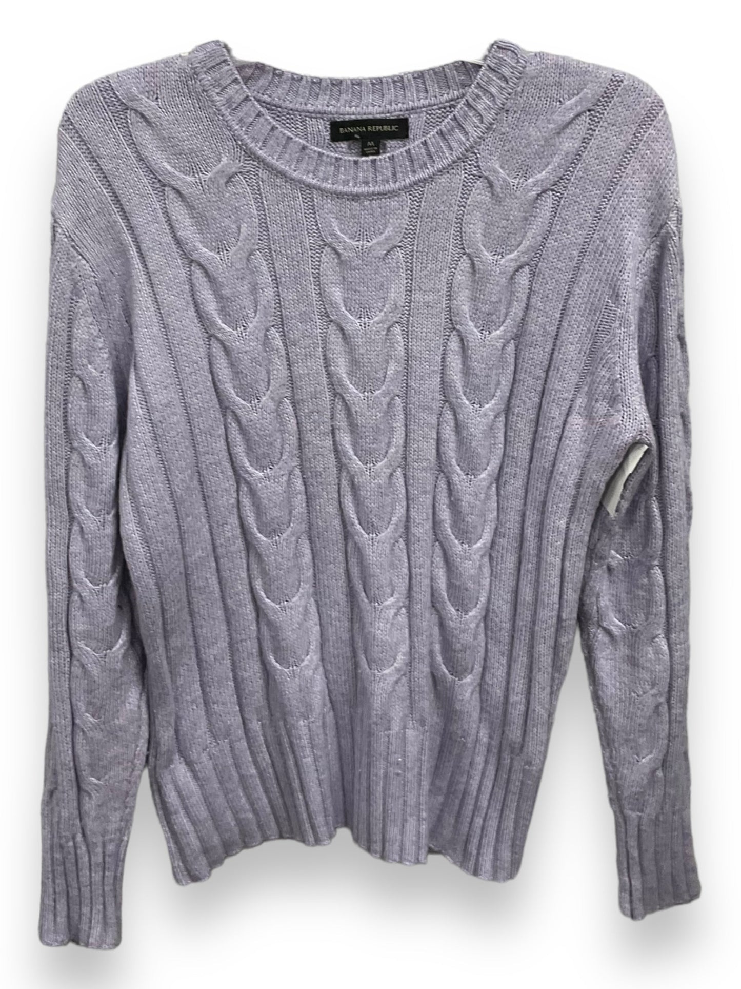 Sweater By Banana Republic In Purple, Size: M