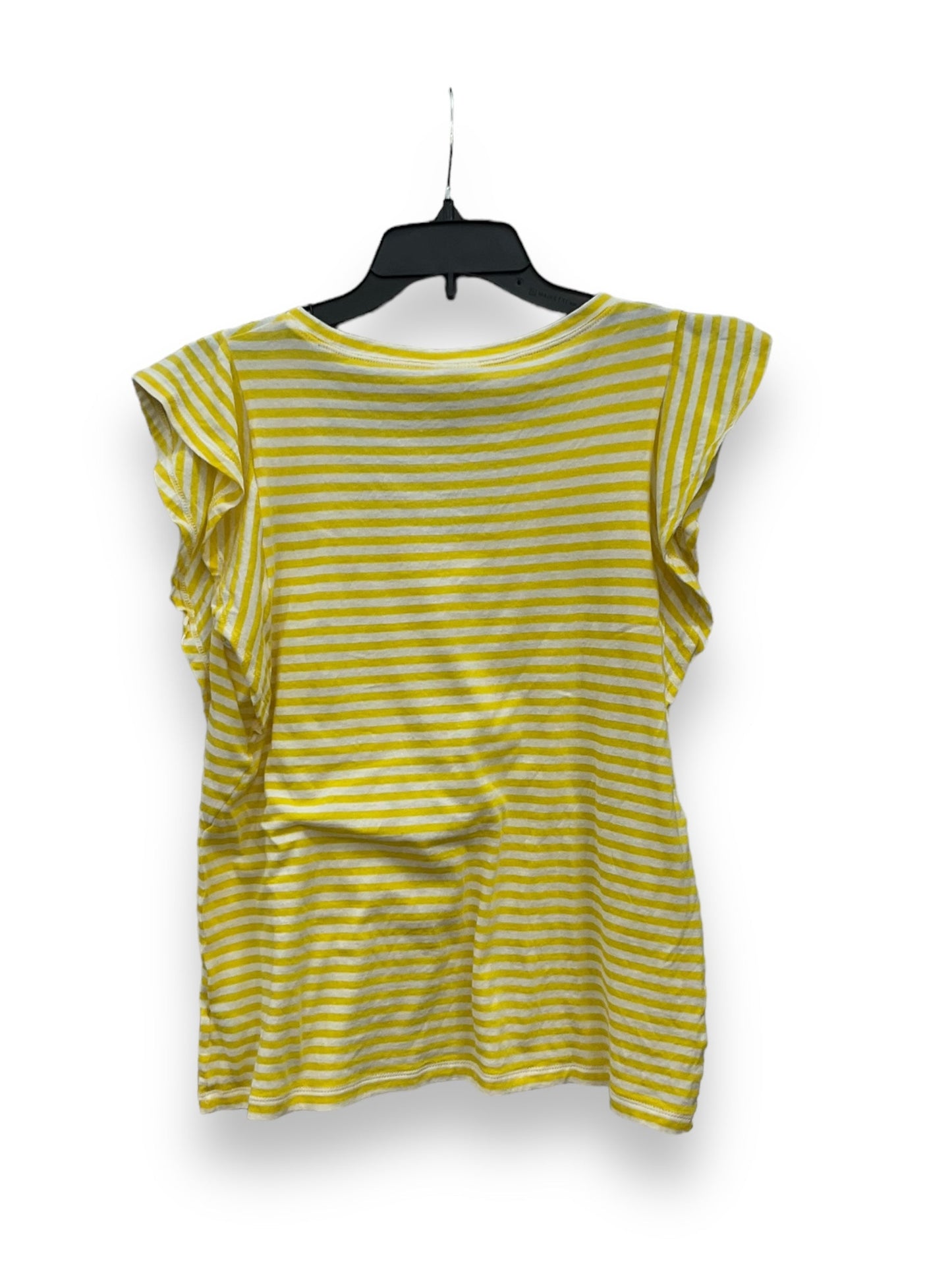 Top Sleeveless By Cabi In Striped Pattern, Size: S