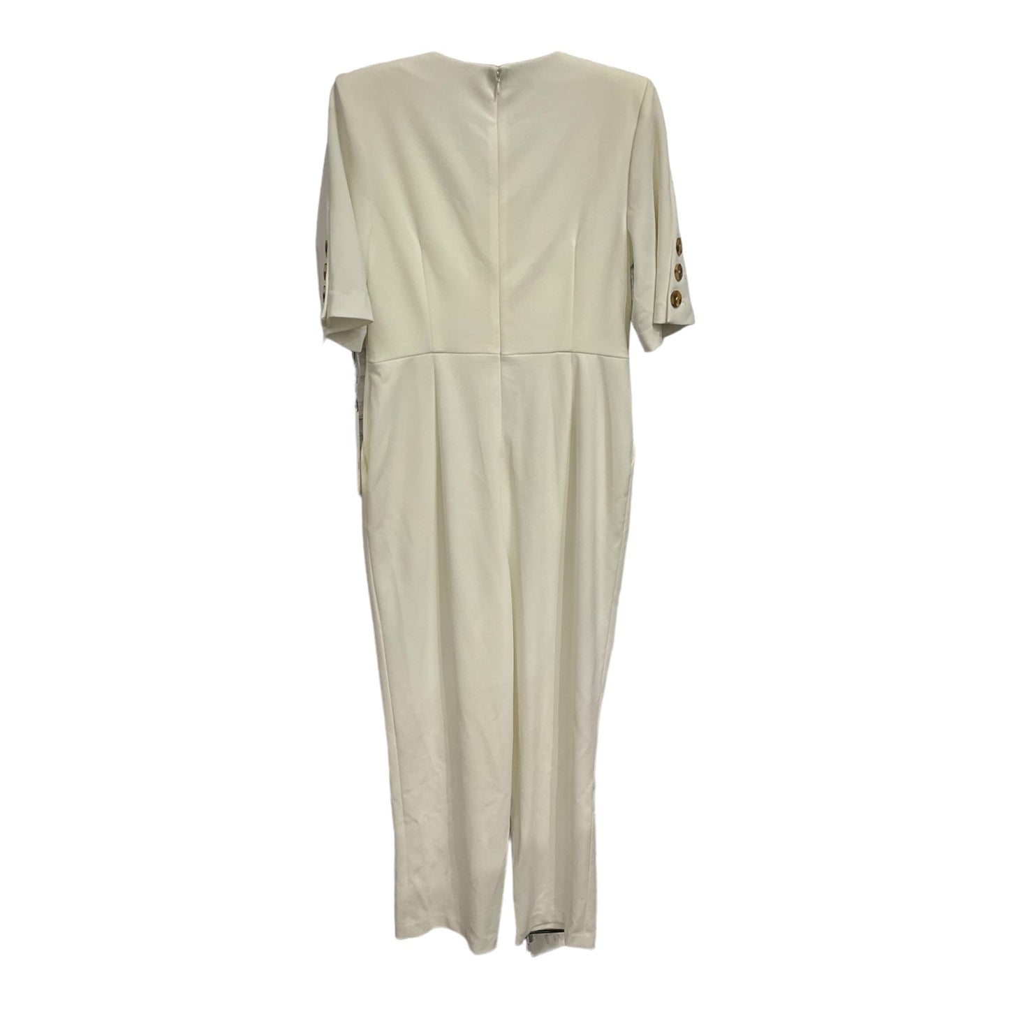 Jumpsuit By Calvin Klein In Cream, Size: 10