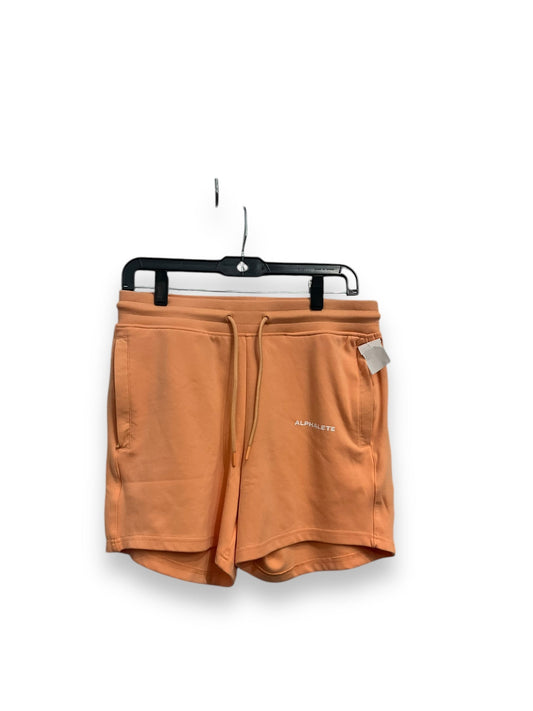 Athletic Shorts By Cmb In Orange, Size: L