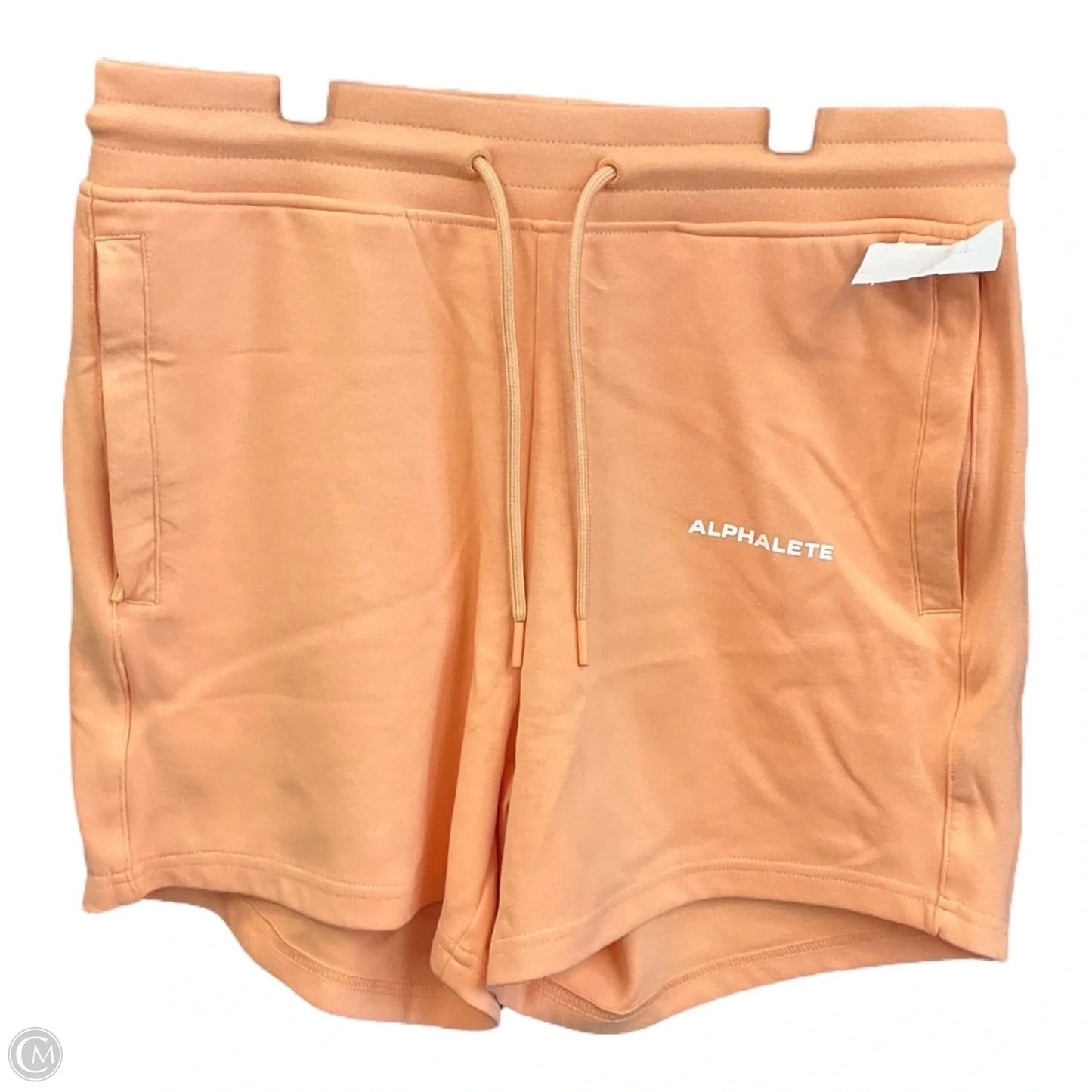 Athletic Shorts By Cmb In Orange, Size: L