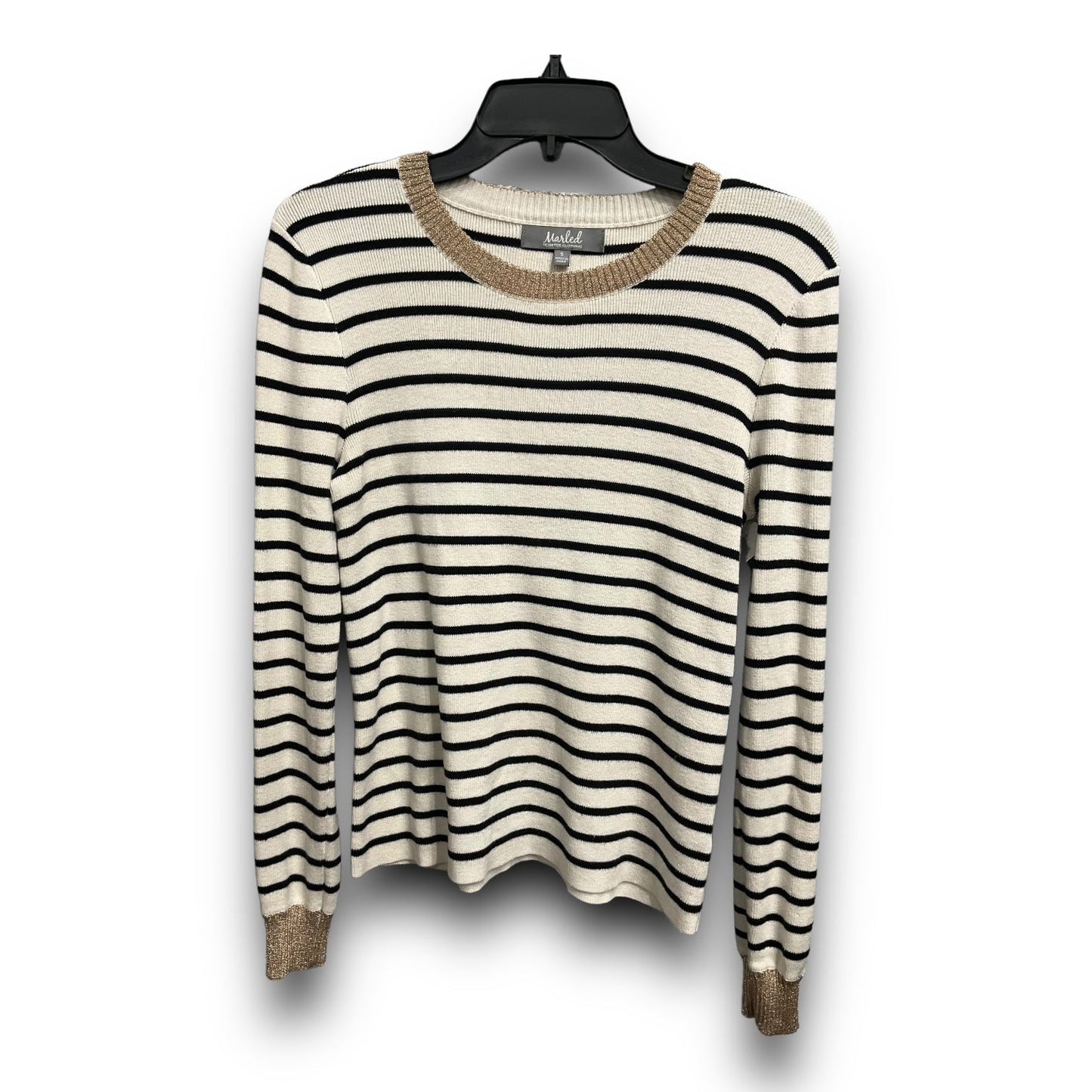 Top Long Sleeve By Clothes Mentor In Striped Pattern, Size: S