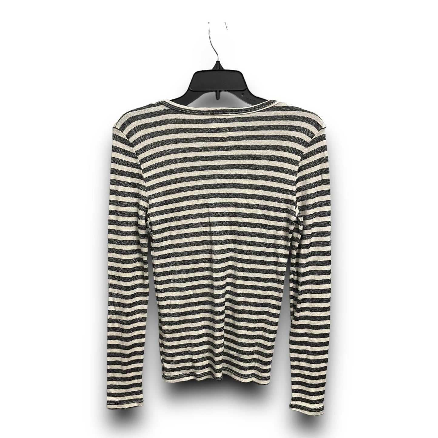 Top Long Sleeve Basic By Michael Stars In Striped Pattern, Size: S