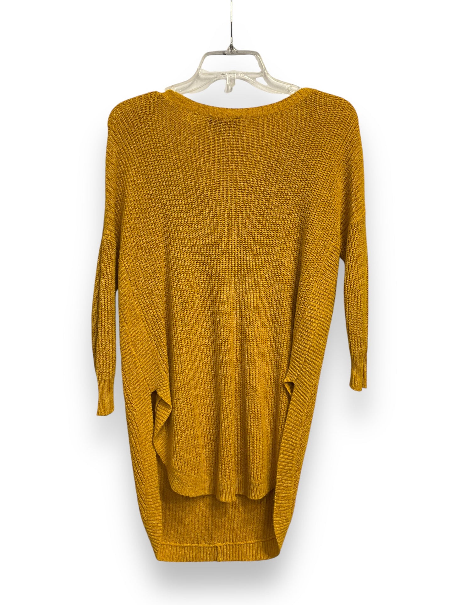 Sweater By Express In Yellow, Size: Xs