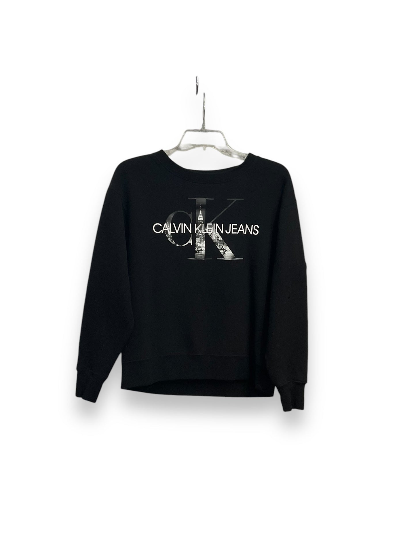 Sweatshirt Crewneck By Calvin Klein Performance In Black, Size: Xs