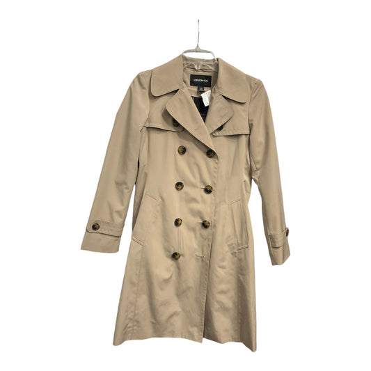 Coat Trench Coat By London Fog In Tan, Size: Xs