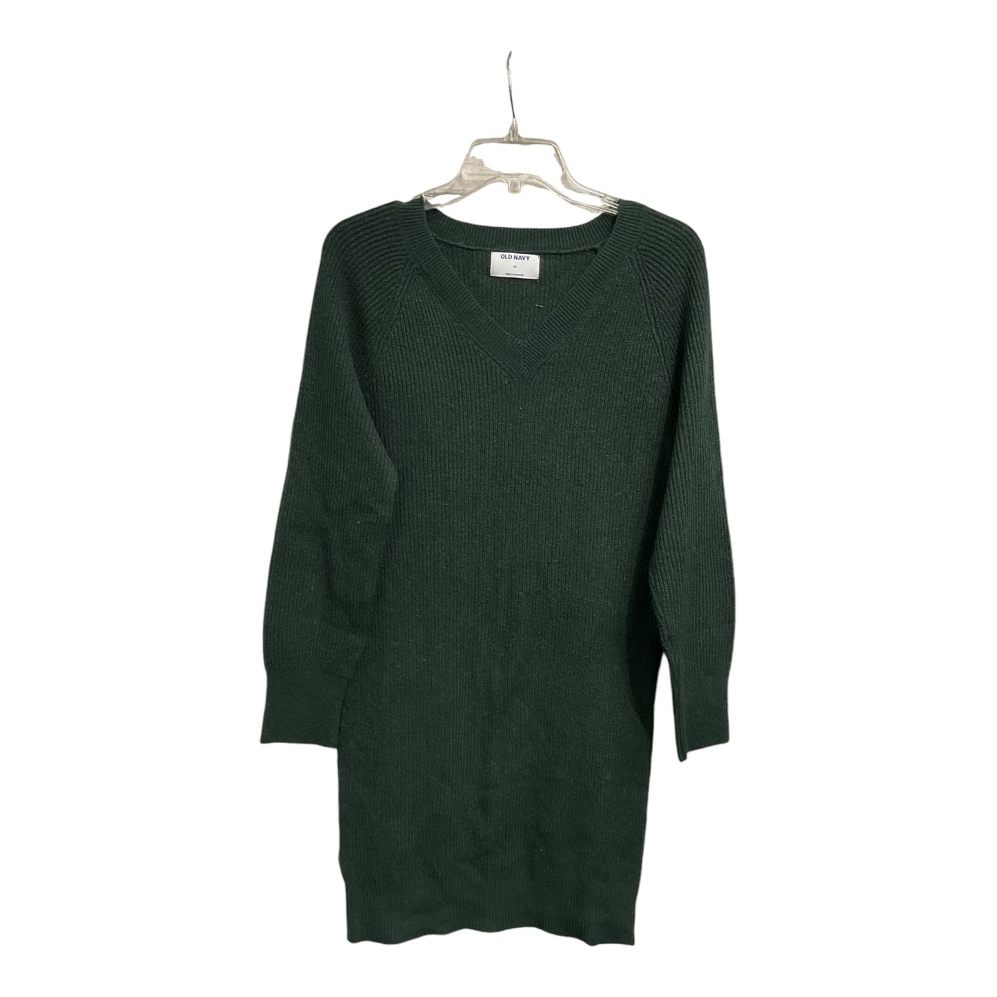 Dress Sweater By Old Navy In Green, Size: Xs