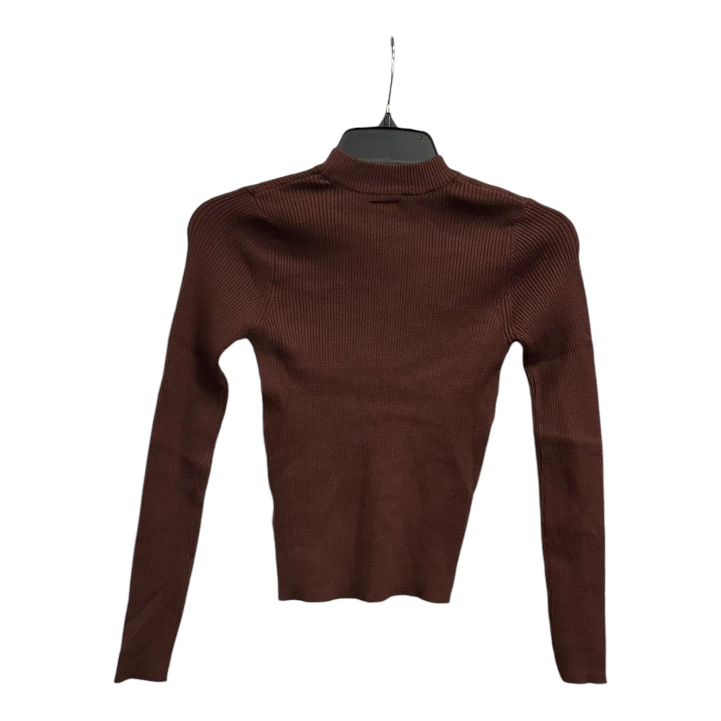 Top Long Sleeve By Lascana In Brown, Size: S