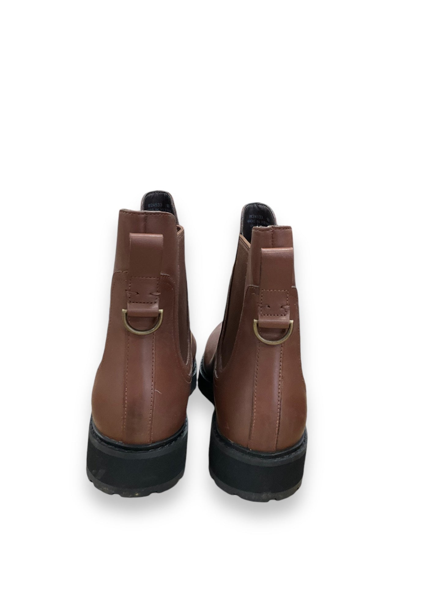 Boots Ankle Flats By Cole-haan In Brown, Size: 9