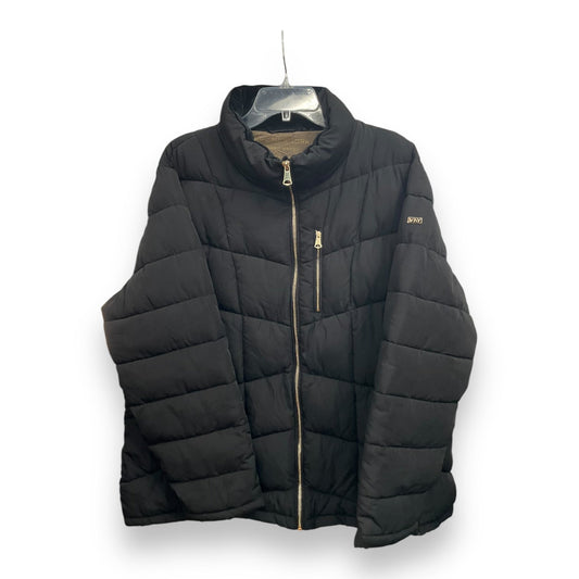 Coat Puffer & Quilted By Marc New York In Black, Size: 2x