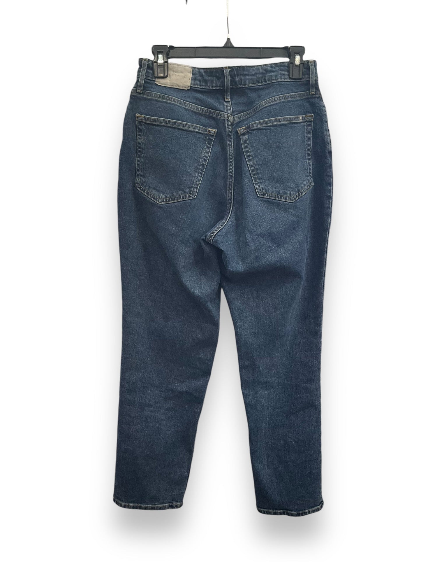 Jeans Straight By Everlane In Blue Denim, Size: 4