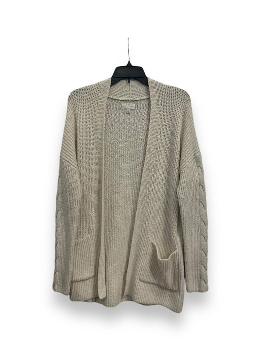 Sweater Cardigan By Lucky Brand In Cream, Size: Sp