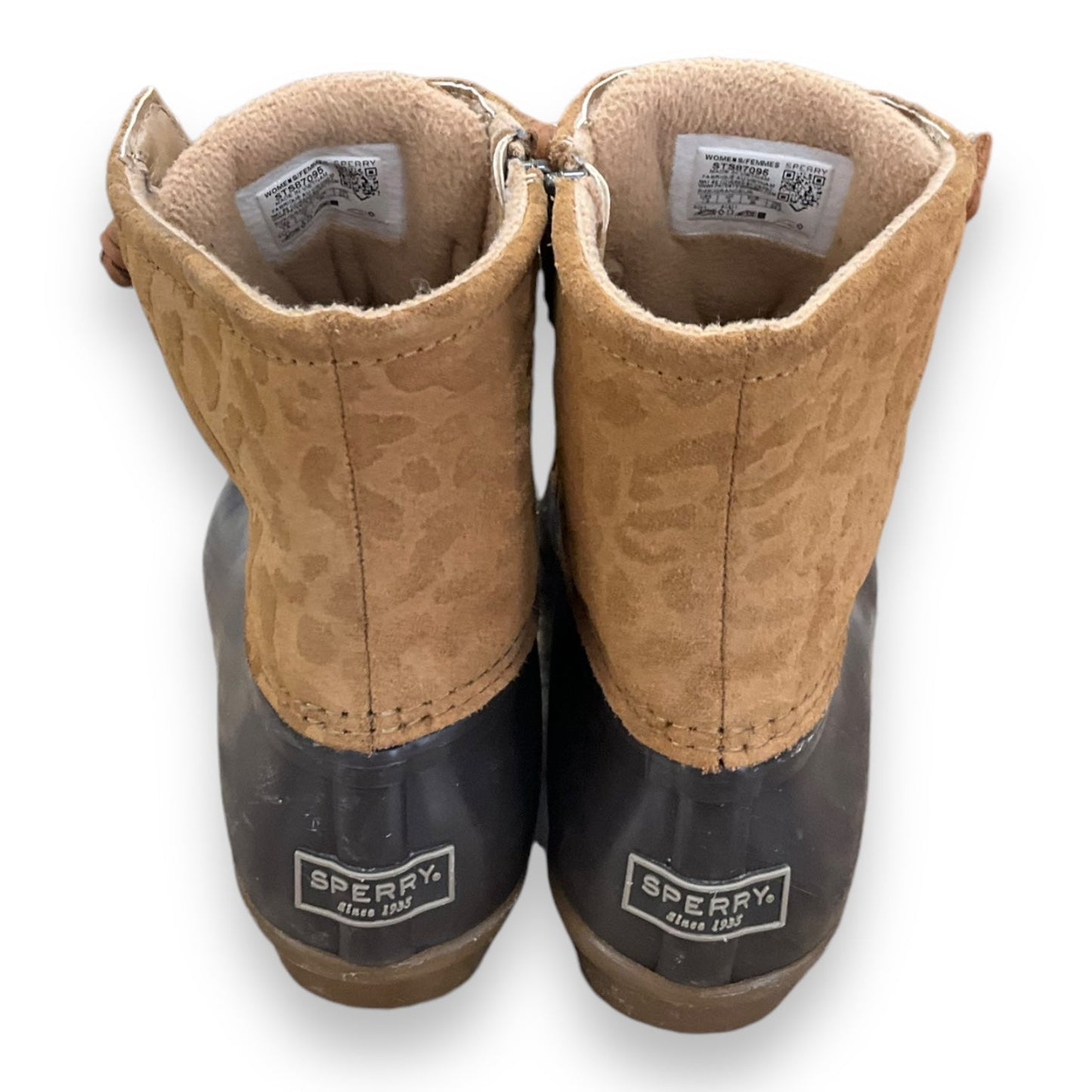 Boots Snow By Sperry In Brown, Size: 7.5