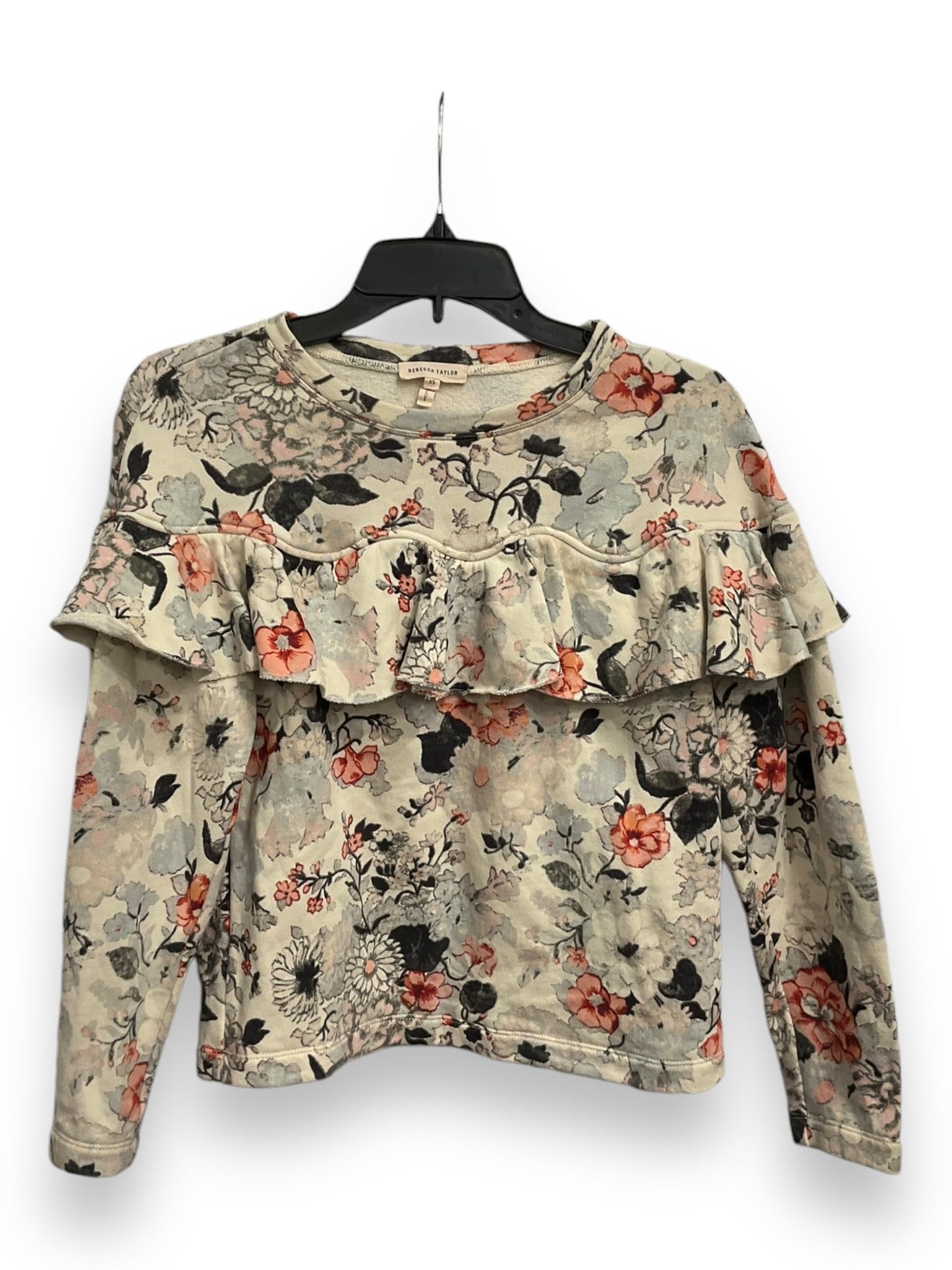 Top Long Sleeve By Rebecca Minkoff In Floral Print, Size: Xs