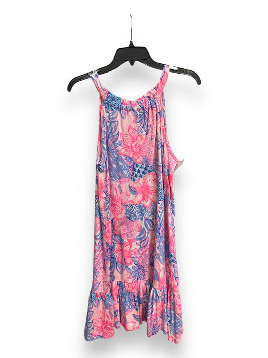 Dress Casual Midi By Lilly Pulitzer In Floral Print, Size: M