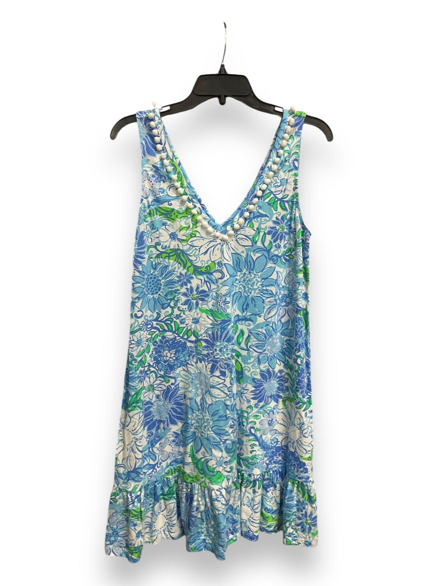 Dress Casual Midi By Lilly Pulitzer In Floral Print, Size: M