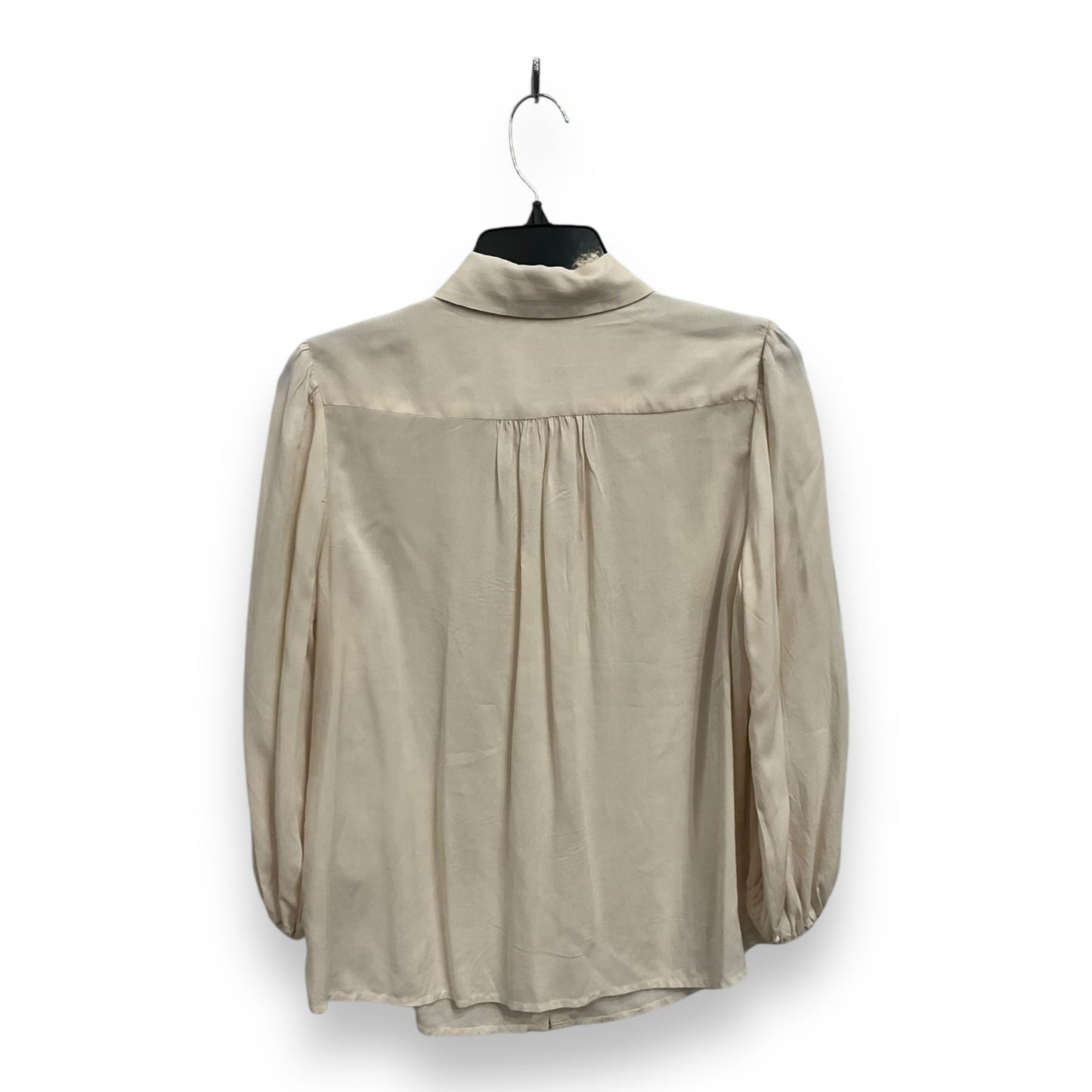 Blouse 3/4 Sleeve By Philosophy In Cream, Size: S