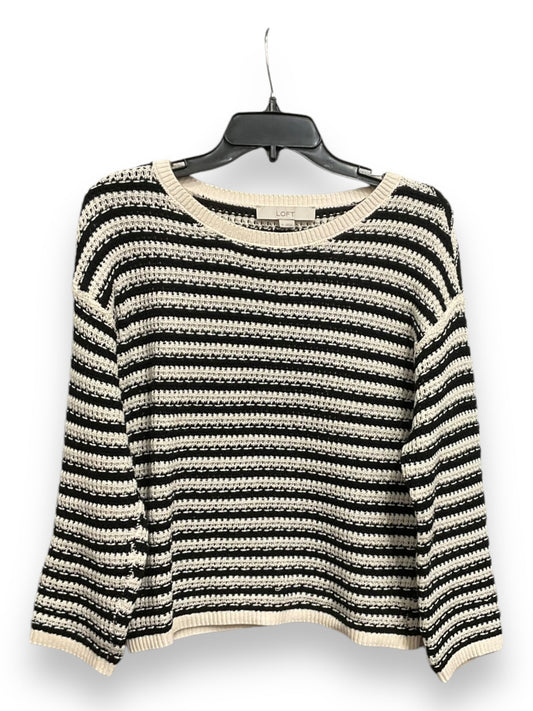 Sweater By Loft In Striped Pattern, Size: Xs