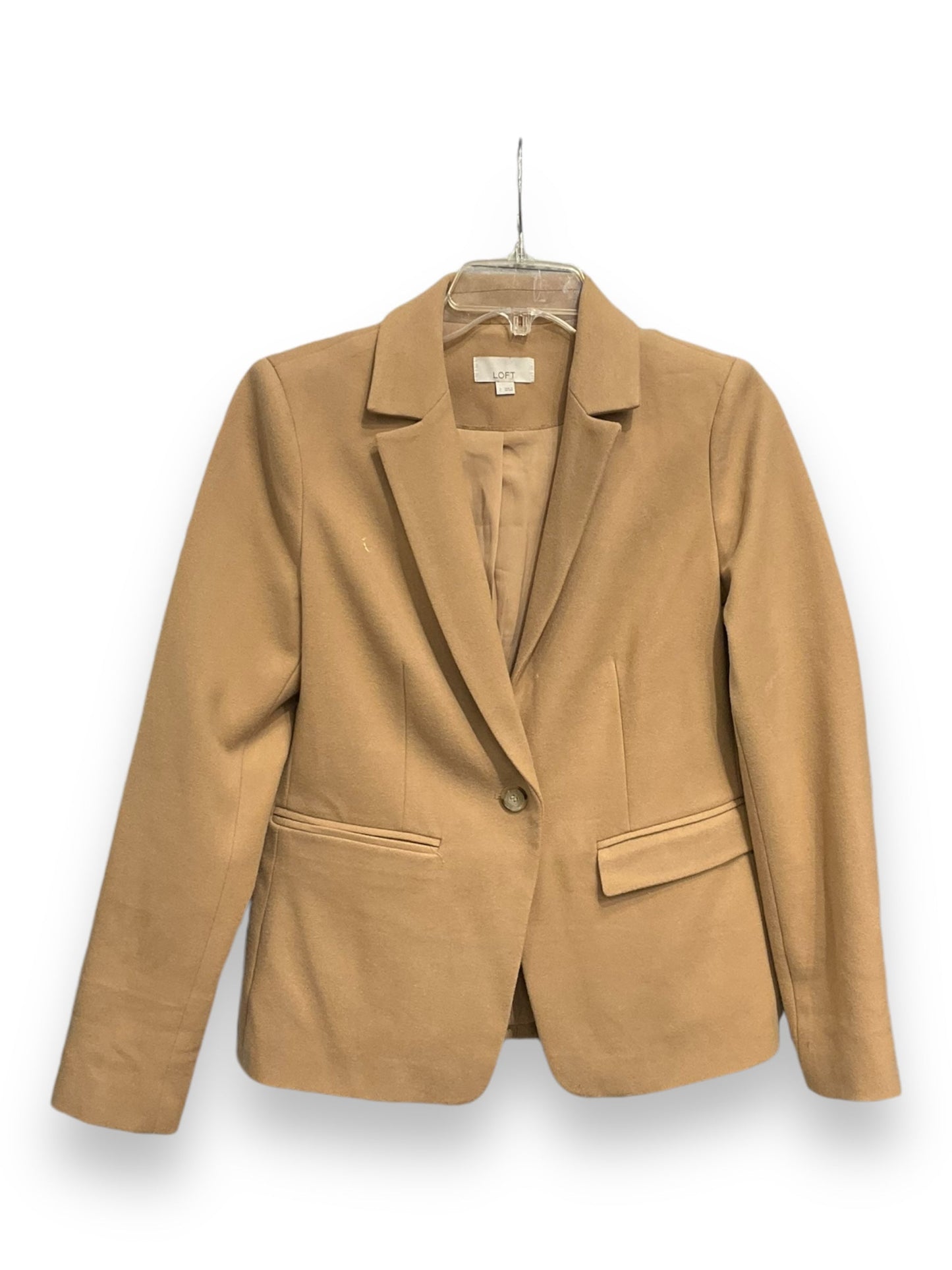 Blazer By Loft In Tan, Size: Xs