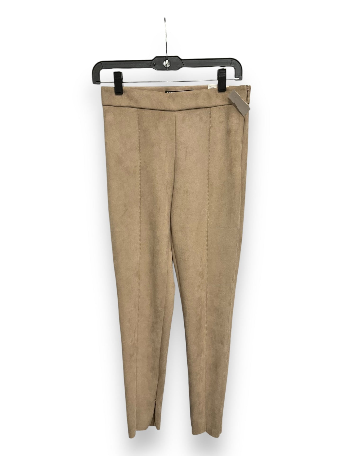 Pants Leggings By Zara In Taupe, Size: M