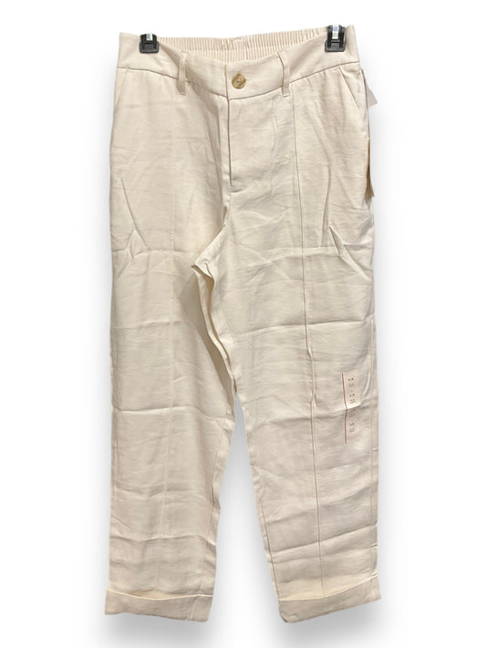 Pants Wide Leg By A New Day In Cream, Size: 4