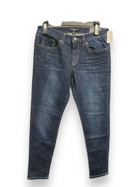 Jeans Skinny By Banana Republic In Blue Denim, Size: 6