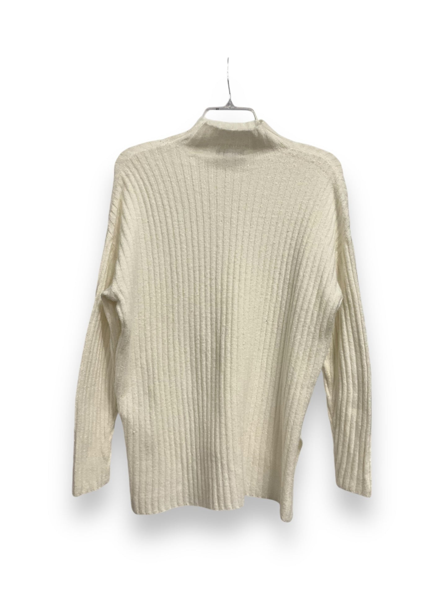 Sweater By Liz Claiborne In Cream, Size: Xsp